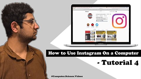 How to USE Instagram on a Computer (GRIDS Application) - Update Instagram Biography | Tutorial 4