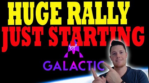 HUGE Virgin Galactic Rally Starting │ Analyst BULLISH on Virgin Galactic Q2 ⚠️ Investors Must watch