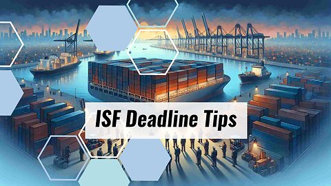 Mastering ISF Filing Deadlines: Tips for Smooth Customs Clearance