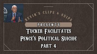 Watching the Political Self-Destruction of Mike Pence - Priceless! Part 4 0f 4 - "Not My Concern"