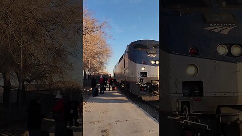 Walking Back to Our Car on The California Zephyr!