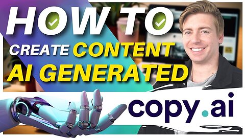 How to use Copy.ai Best Al writing software for small business (Copy.ai tutorial)