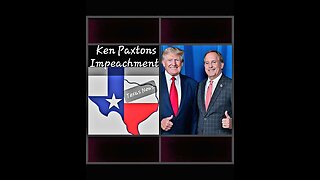 Texas Attorney General Needs Support ( Ken Paxton Impeachment)