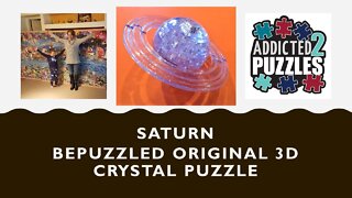 Saturn 3D Crystal Puzzle Tutorial