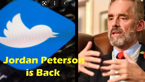 Jordan Peterson is Back on Twitter