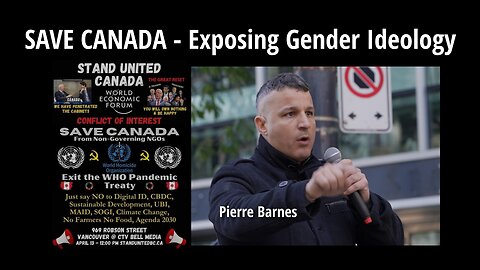 SAVE CANADA - Exposing Gender Ideology