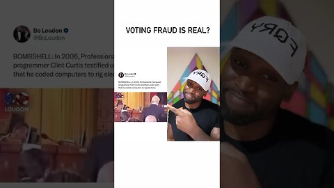 VOTING FRAUD is real! #fqry #eyeswideshut