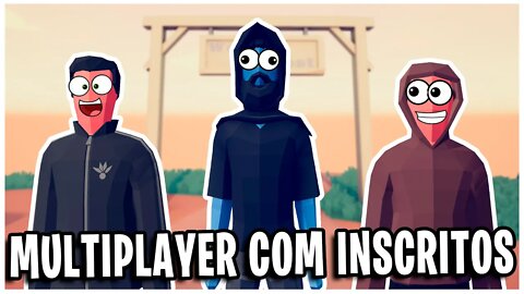 TABS Multiplayer com os inscritos! #2 Totally Accurate Battle Simulator