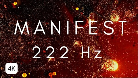 MANIFEST! Powerful frequency 222 Hz - ask what you want! #manifestmeditation #manifest #manifesting