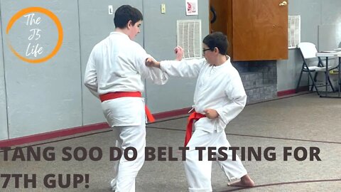 Tang Soo Do Belt Testing (7th Gup)!