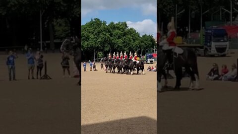 Householdcavalry on horse back #horseguardsparade