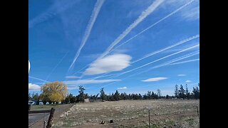 Chemtrails over Redmond Oregon