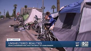 Unsheltered realities: People, businesses deal with impact of homelessness