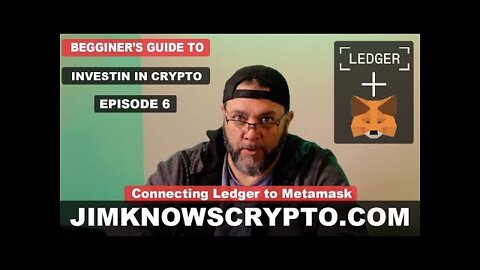 Connecting Meatmask to cold storage episode 6 Jimknowscrypto.com