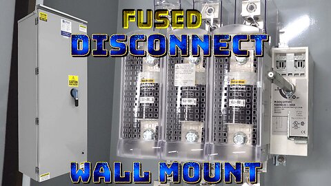 Fused Disconnect Switch - 600V AC Rated, 3-Pole - (3) 400A Fast Acting Fuses - Wall Mount/N3R