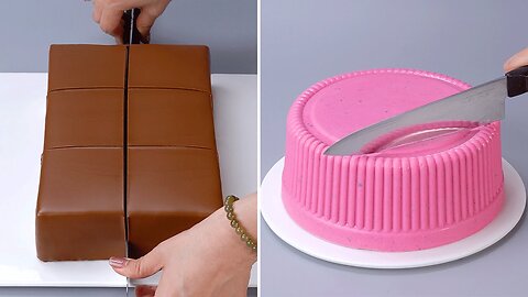 Wonderful Cake Decorating Tutorials - Amazing Chocolate Cake Decorating Idea - Satisfying Cakes