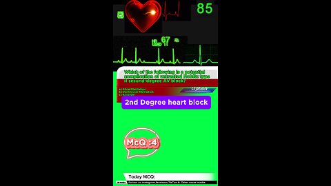 Second degree heart blockages #2nddegreeheartblock #arrthymias #CardiacArrhythmia