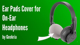 Ear Pads Cover for On-Ear Headphones | Geekria