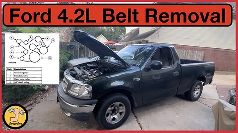 Ford 4.2L Serpentine Belt Removal 97-03