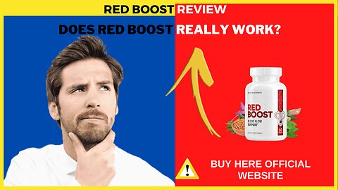 Red Boost - Red Boost Review - Red Boost Really Works