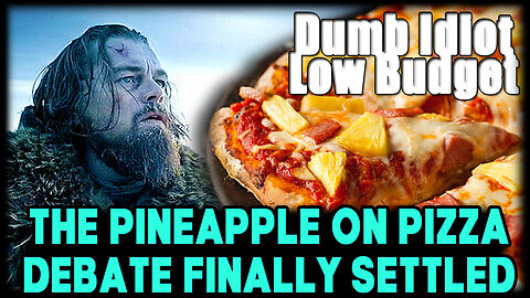 THE PINEAPPLE ON PIZZA DEBATE FINALLY SETTLED - (funny voiceover)