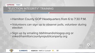 Republicans will train volunteers to work polls