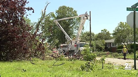 Clean-up continues in Annapolis neighborhoods after tropical depression Ida