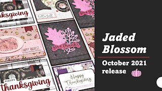 Jaded Blossom October 2021 release | 12 cards
