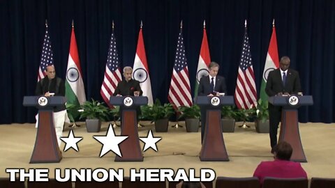 Secretary of State Blinken and Defense Secretary Austin Joint Press Conference with Indian Ministers