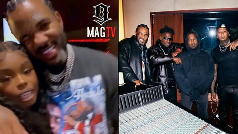 The Game Invites Kanye, Dreezy, Moneybagg Yo & Antonio Brown To His Studio Session! 🎙