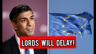 Lords 'will delay' Rishi Sunak's plans to remove 4,000 EU laws by the end of the year