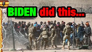 El Paso Texas in CHAOS! Migrants rush through guards to invade US!