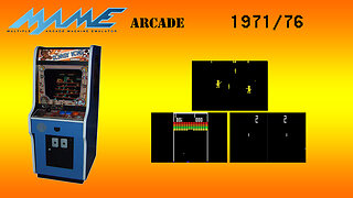 Arcade Mame Games chronology - 1971/76