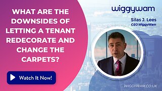 What are the downsides of letting a tenant redecorate their home and change the carpets?
