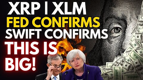 XRP | XLM SWIFT CONFIRMS💥100% CONFIRMATION UTILITY WILL RULE THE DAY| MUST WATCH