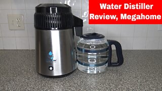 Water Distiller Machine For Home Use Review, Megahome 1 Gallon