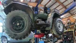 How to change oil, Honda Foreman 400