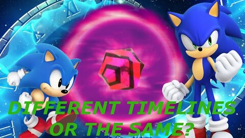 The Theory-Verse: ARE CLASSIC SONIC AND MODERN SONIC THE SAME?