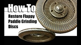 Restore Worn Flappy Paddle Angle Grinder Discs