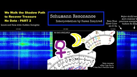 Astrology Stories & Schumann Resonance NO DATA - We Walk the Shadow Path to RECOVER TREASURE