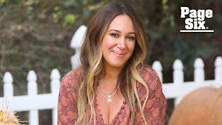 Haylie Duff no longer feels the pressure to keep up with the Jones's