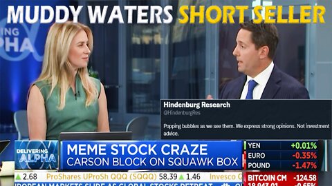 Muddy Waters Carson Block on Short Selling after the first GME and AMC Short Squeezes