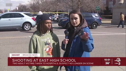 East High School shooting: Junior shares what he saw
