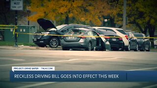 Gov. Tony Evers signs Assembly Bill 55 into law, increasing penalties for reckless drivers