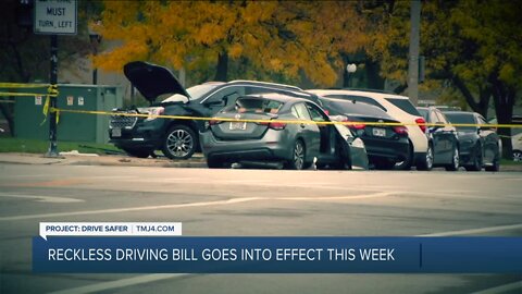 Gov. Tony Evers signs Assembly Bill 55 into law, increasing penalties for reckless drivers