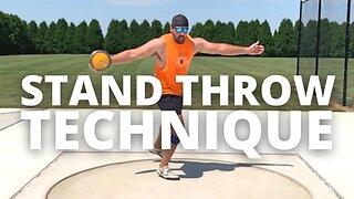 BASIC Discus Throw Technique (the power throw)