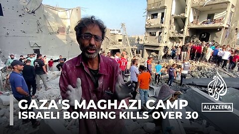 Israeli bombing kills over 30 in Gaza's Maghazi camp