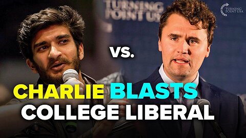 Charlie Kirk BLASTS College Student's Hypocritical Argument On Terrorism 🔥👀 *FULL CLIP*