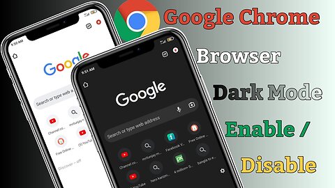 How to Enable - Disable Dark Mode on Google Chrome Browser | Dark Mode | Chrome Browser | Google