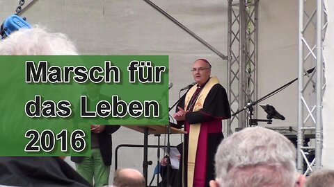 Marsch für das Leben 2016 | Berlin | Bischof Rudolf Voderholzer